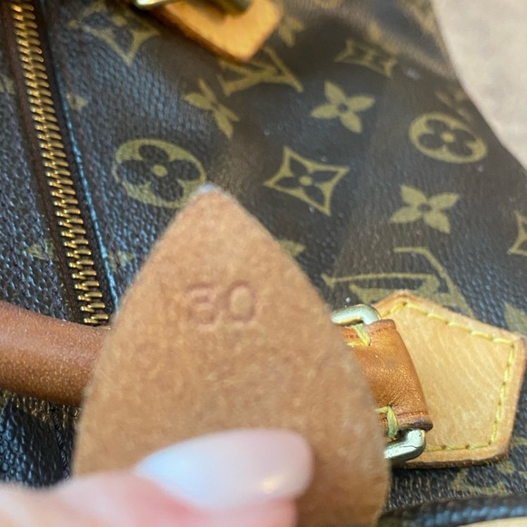 Auth LOUIS VUITTON Speedy 30 SD0096 Monogram Canvas Handbag - Picture 16 of 17